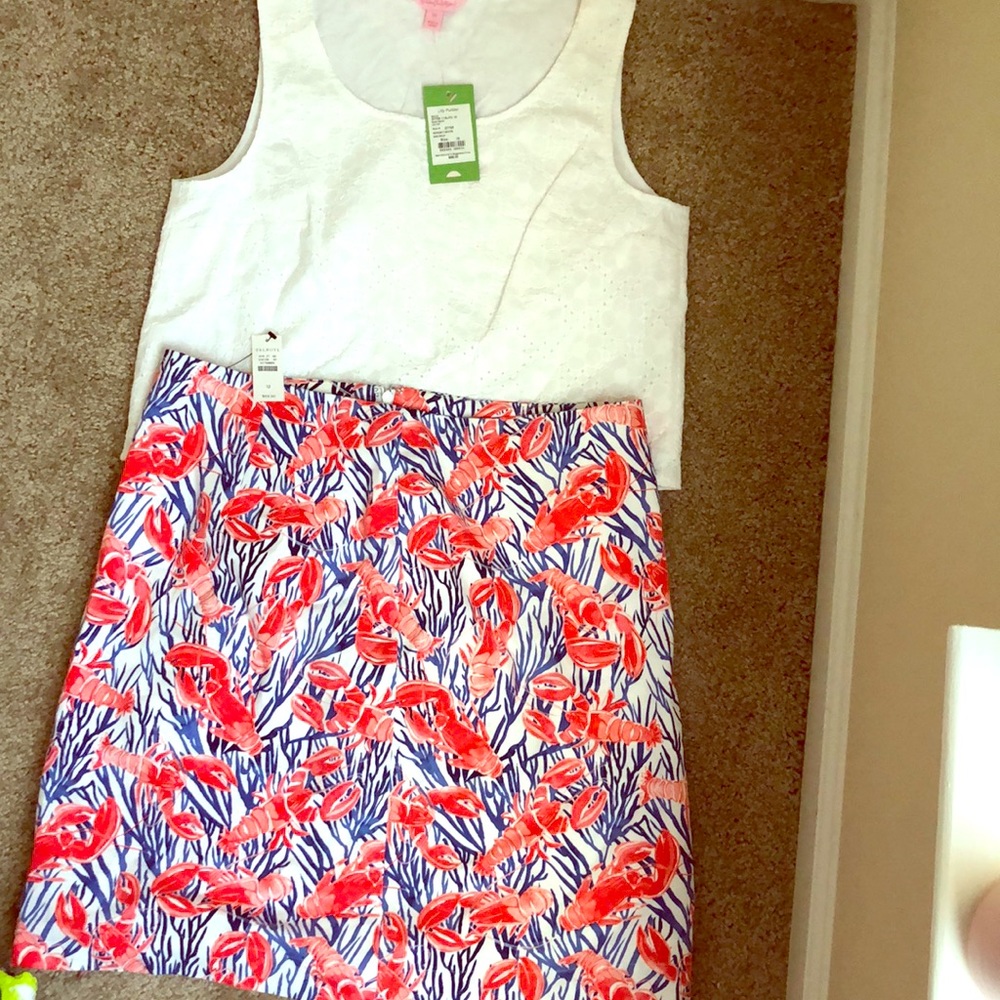 Talbots Lobster Skirt - New with Tags